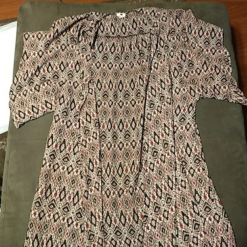 One Clothing Patterned Kimono